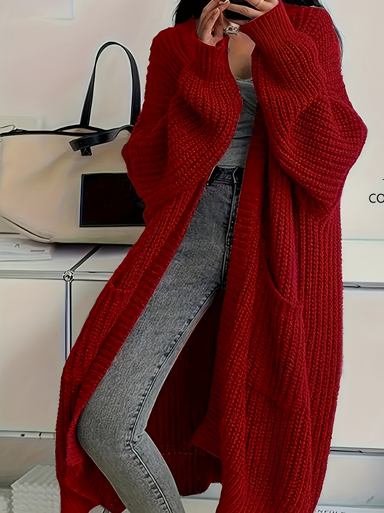 Ophélie | Gilet Long Confortable Et Serein