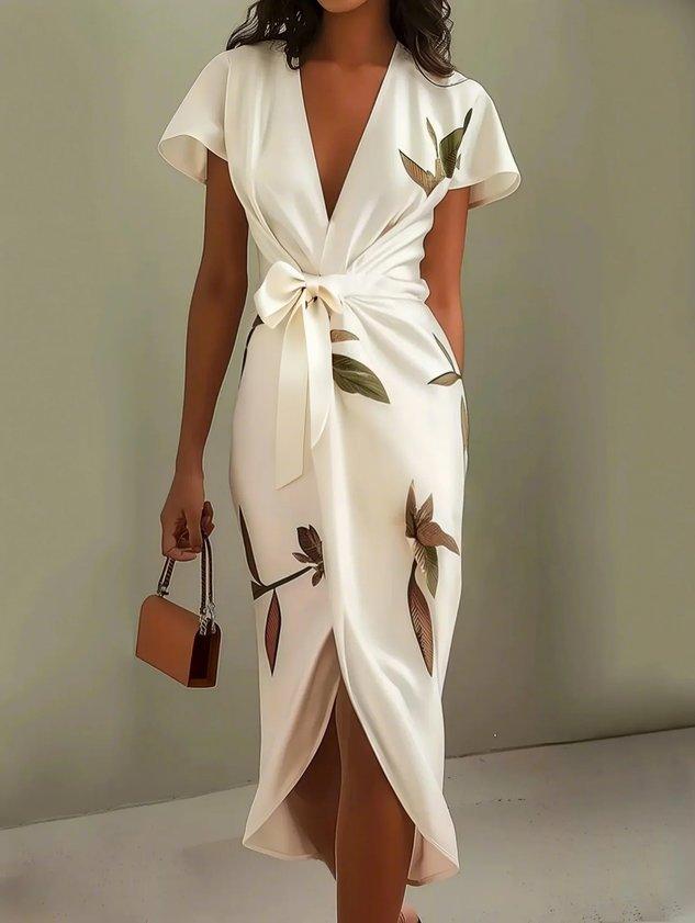 Élodie | Robe Portefeuille Élégante