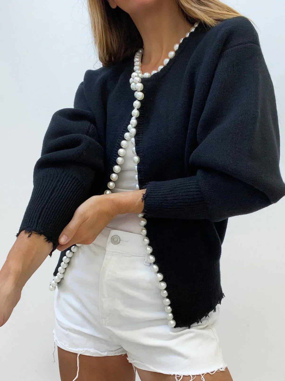 Nancy | Cardigan Pearl