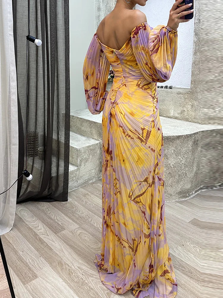Helene | Robe Élégante avec Col en V