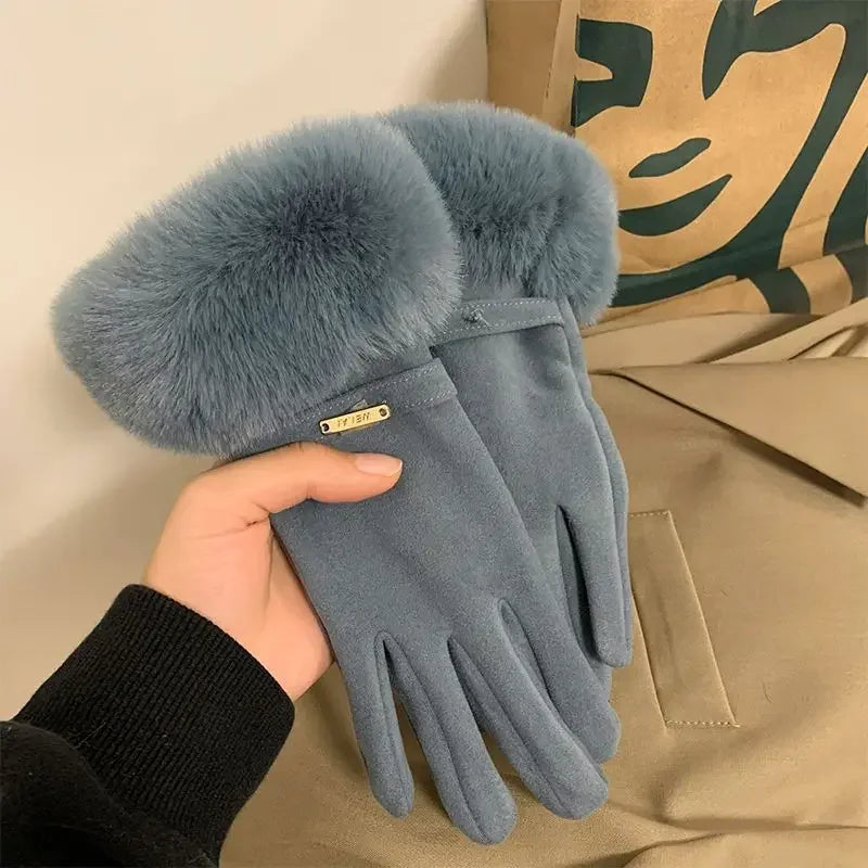 Valérie | Gants en fourrure