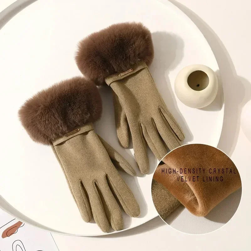 Valérie | Gants en fourrure