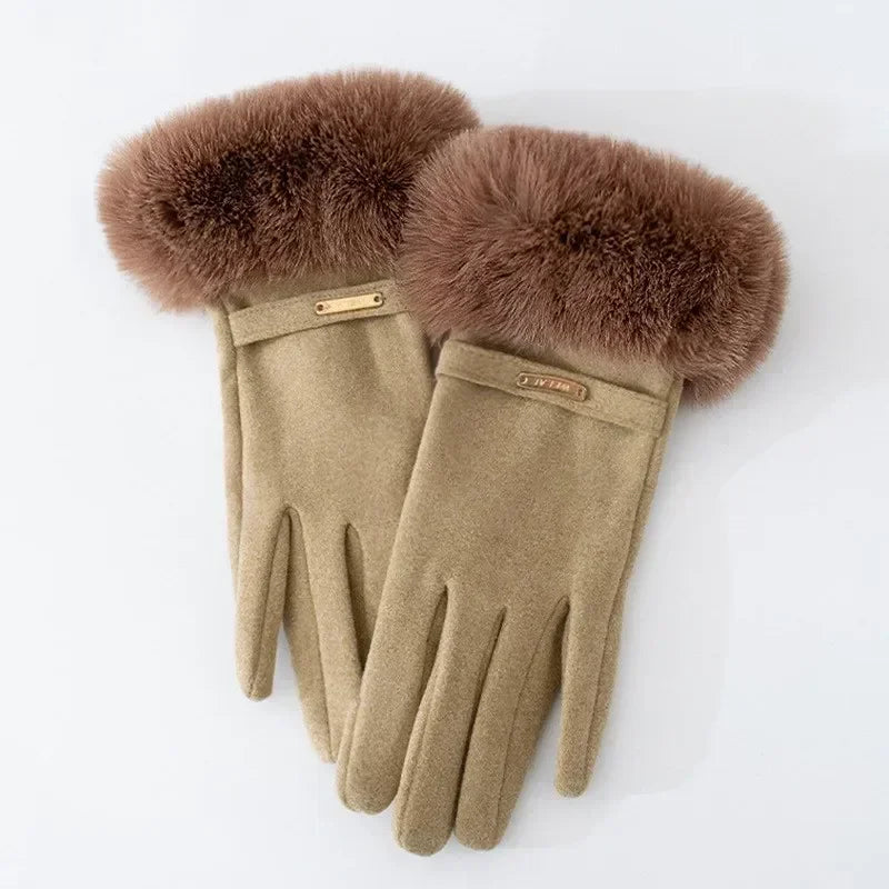 Valérie | Gants en fourrure