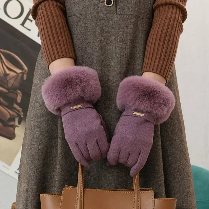 Valérie | Gants en fourrure