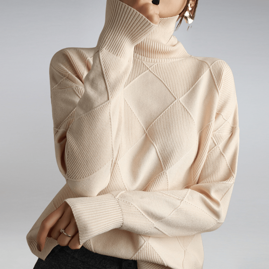 Solène | Pull Col Roulé Doux
