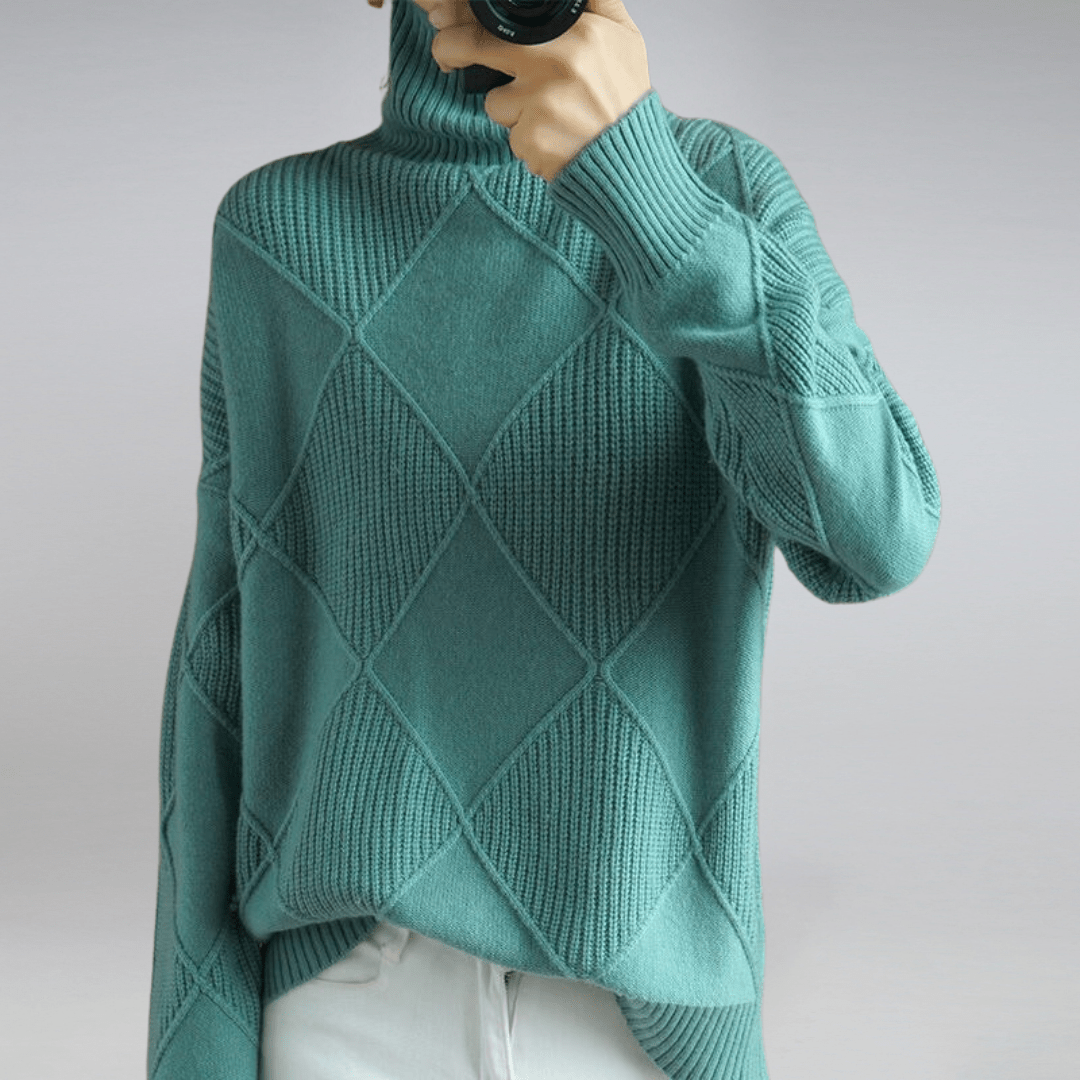 Solène | Pull Col Roulé Doux