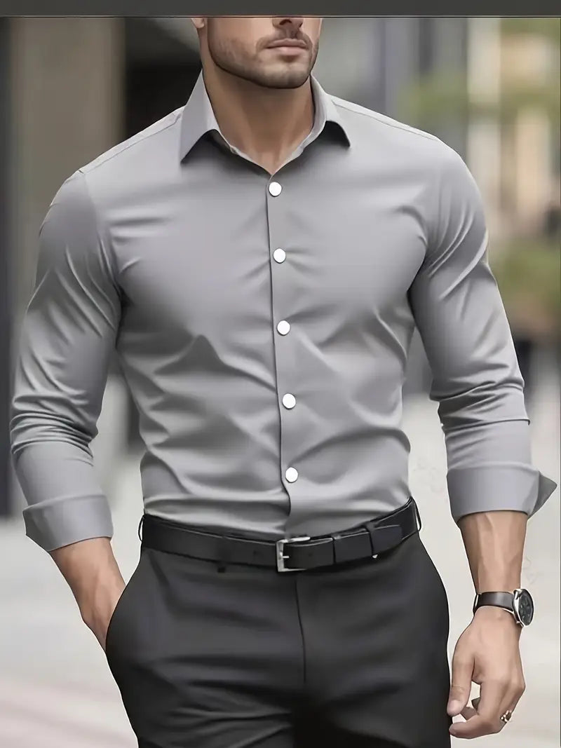 Victor | Chemise Respirante à Manches Longues