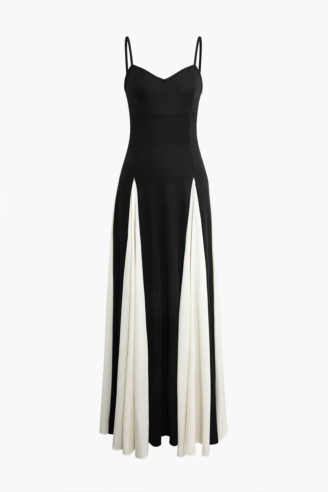 Elia | Robe Maxi Noire et Blanche