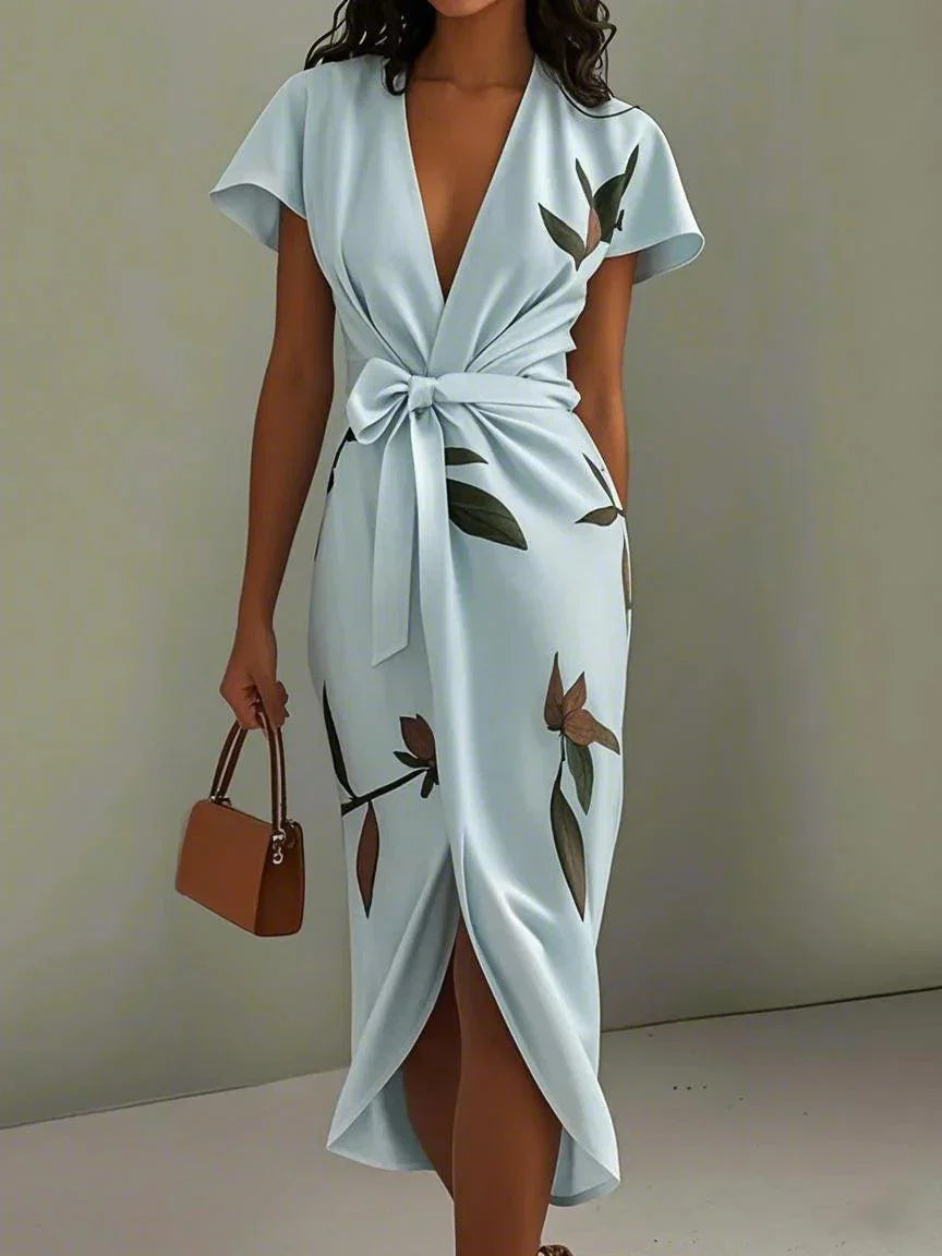 Élodie | Robe Portefeuille Élégante