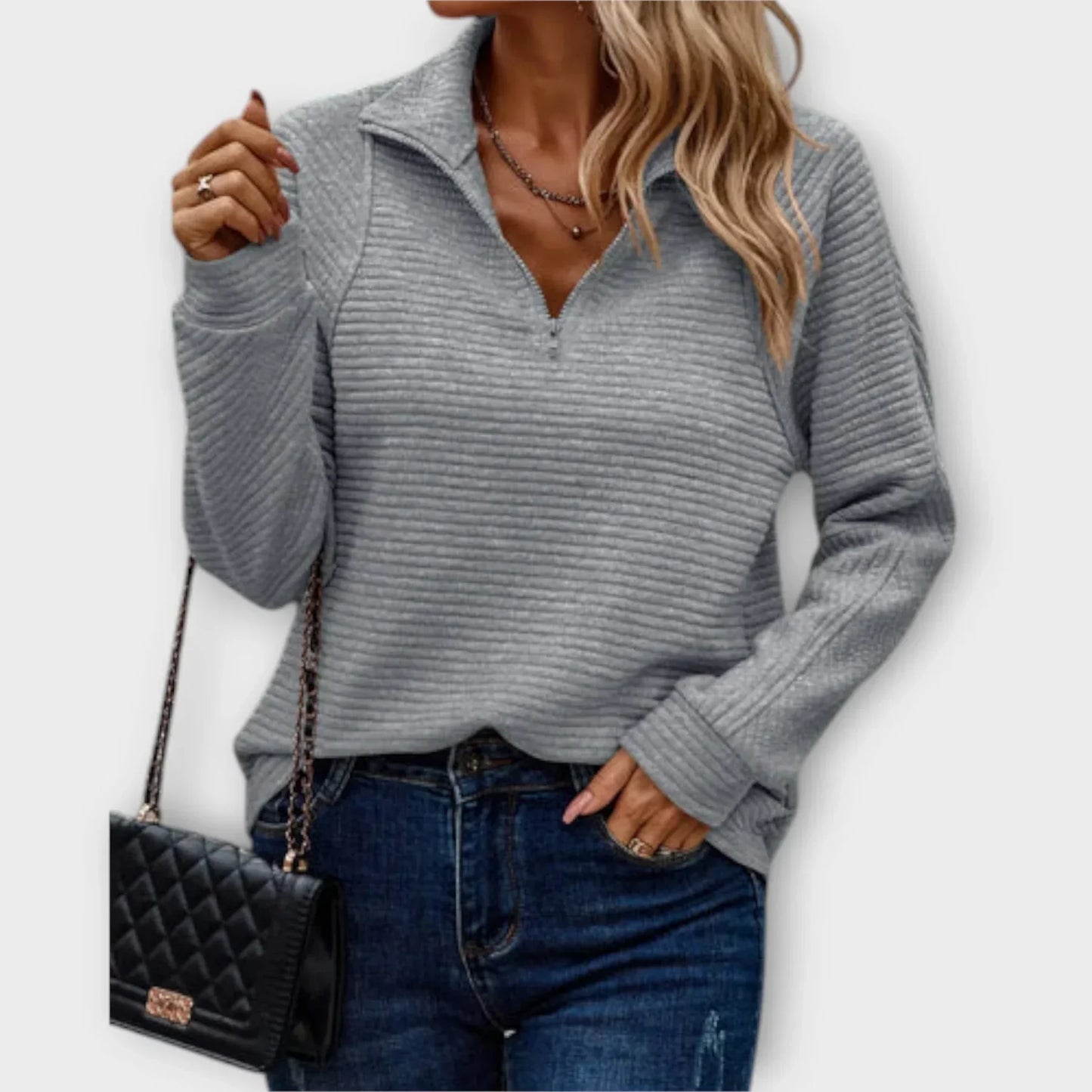 Arielle | Pull à Demi-Zip