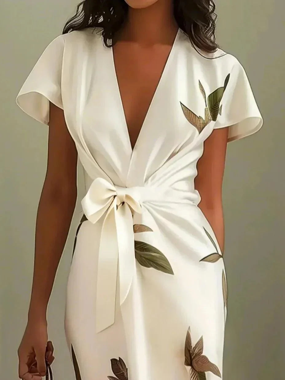 Élodie | Robe Portefeuille Élégante