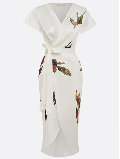 Élodie | Robe Portefeuille Élégante