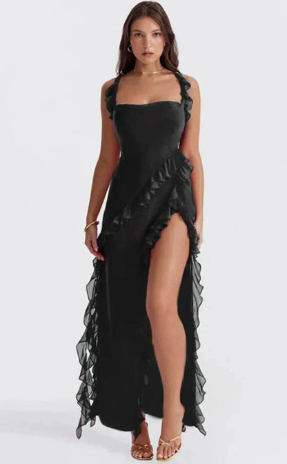 Noë | Robe Élégante Fendue