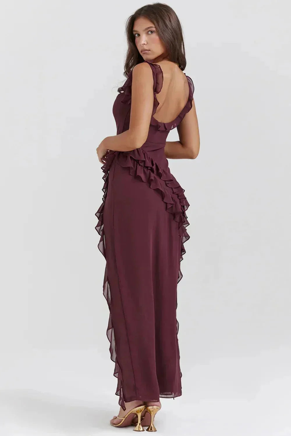 Noë | Robe Élégante Fendue
