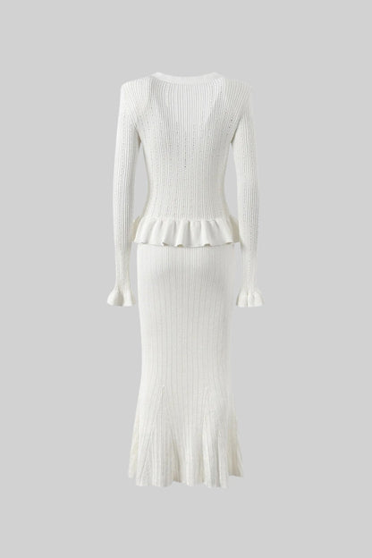 Coco | Ensemble Volanté Blanc