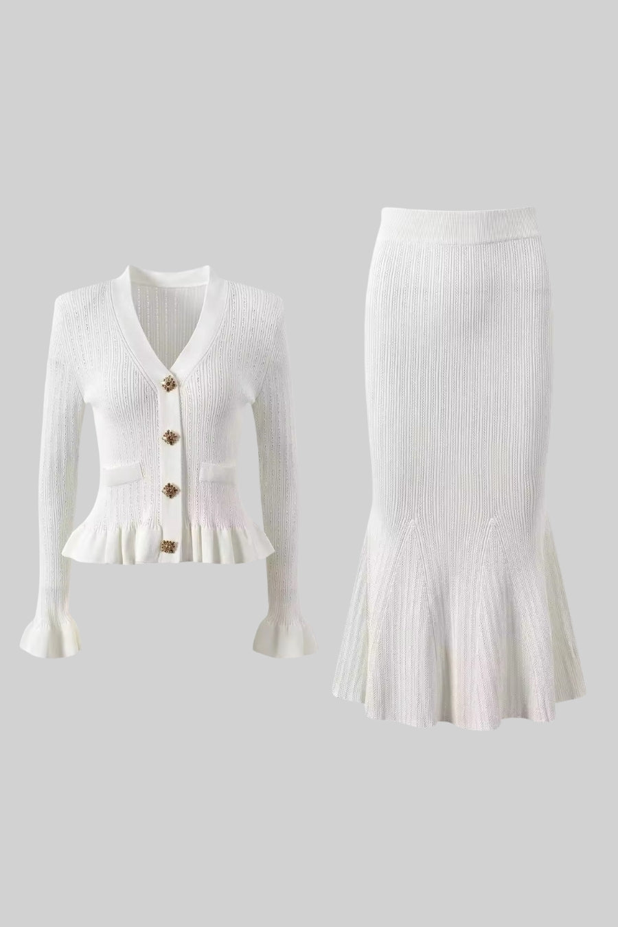 Coco | Ensemble Volanté Blanc