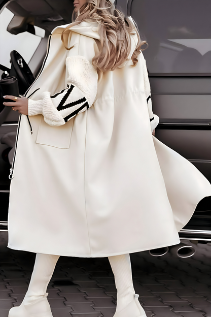 Mignon | Manteau-cardigan élégant à capuche