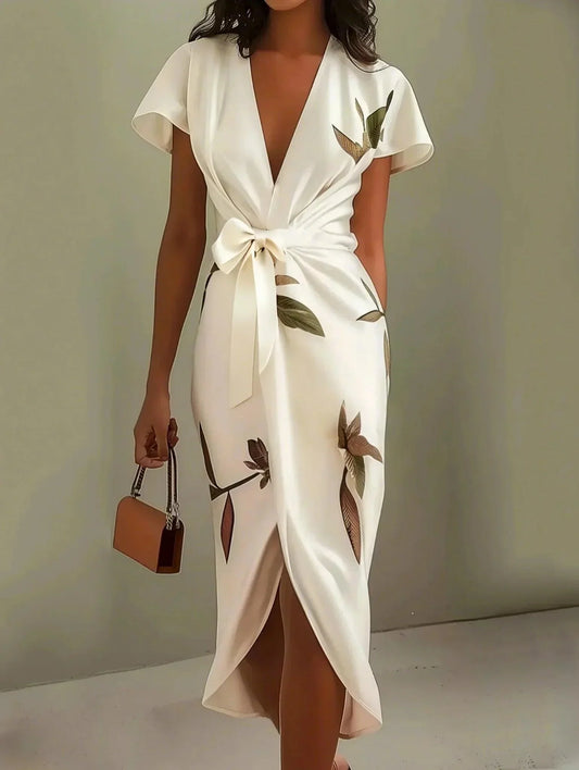 Élodie | Robe Portefeuille Élégante