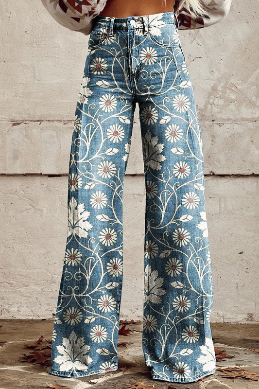 Louna | Pantalon Large Boho Chic