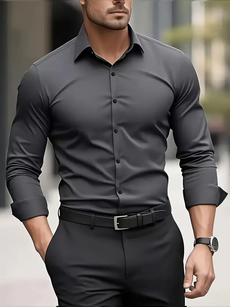 Victor | Chemise Respirante à Manches Longues
