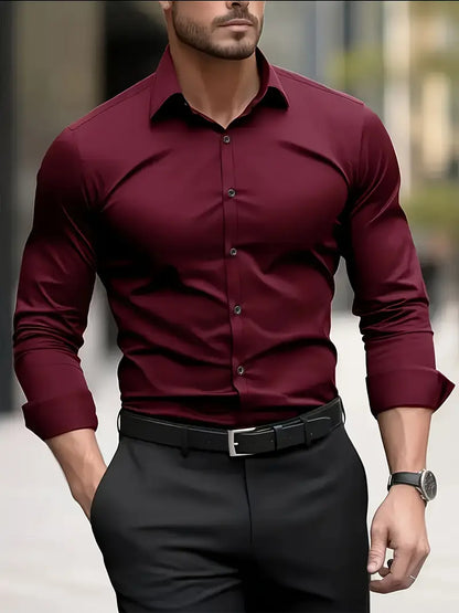 Victor | Chemise Respirante à Manches Longues