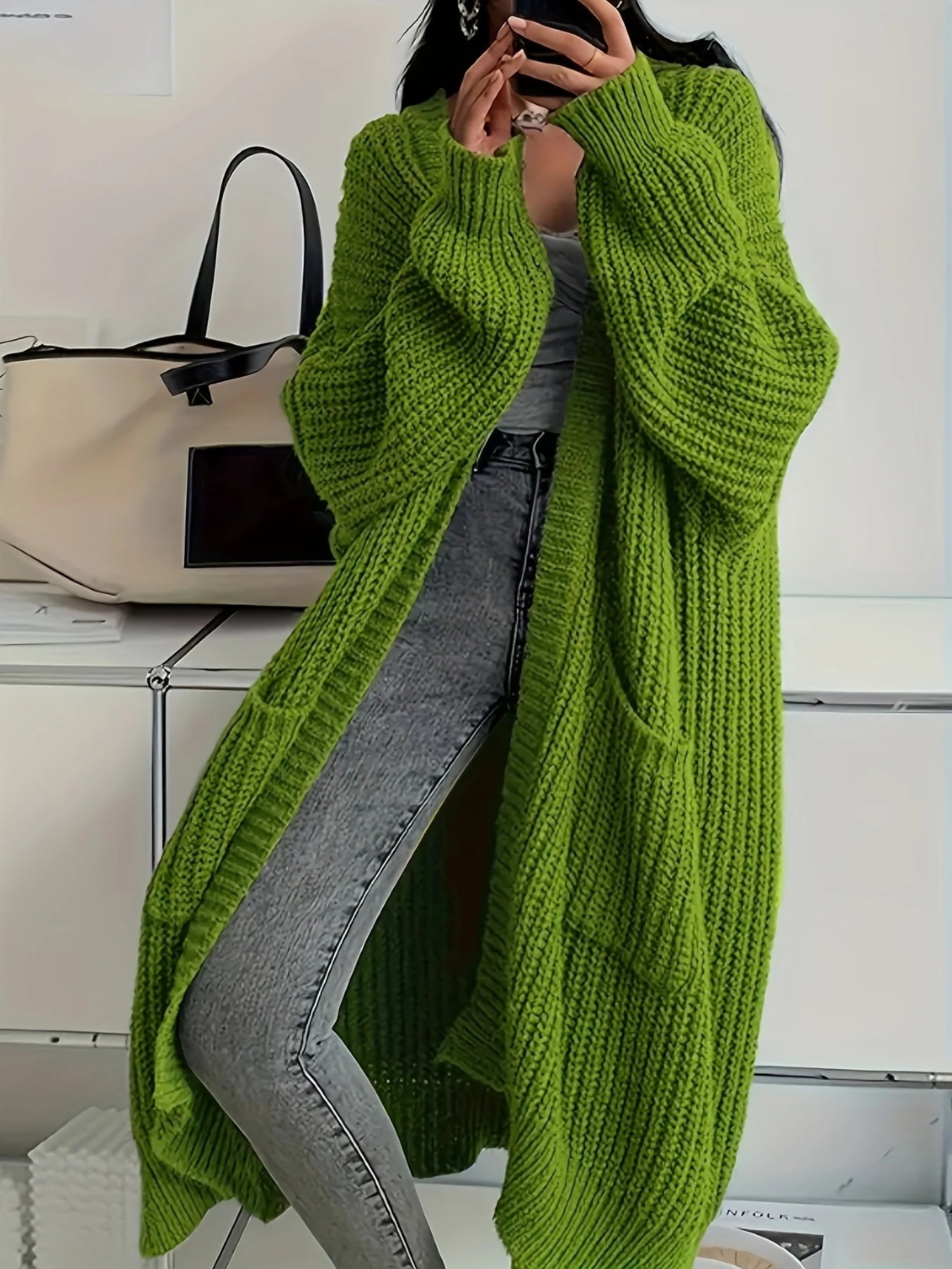 Ophélie | Gilet Long Confortable Et Serein