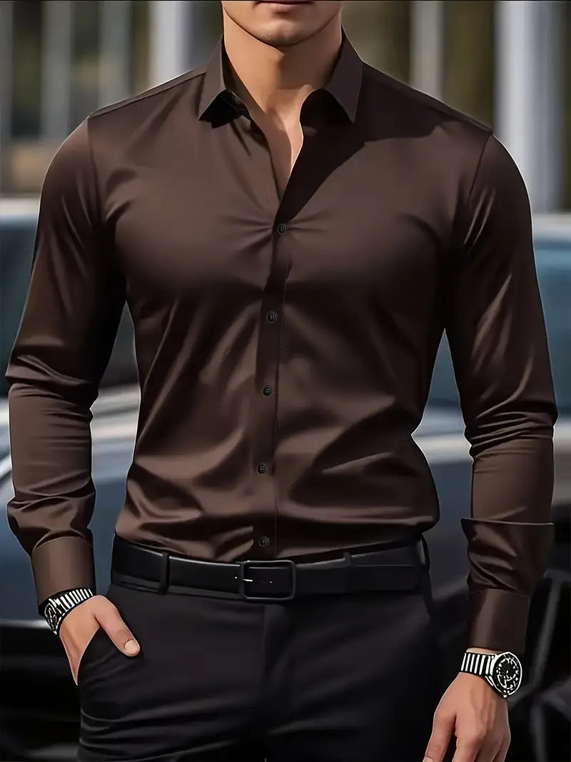 Victor | Chemise Respirante à Manches Longues