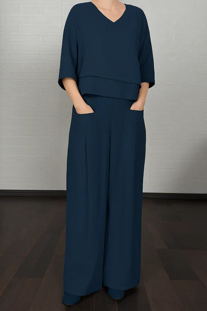 Léonie – Tenue Décontractée Élégante