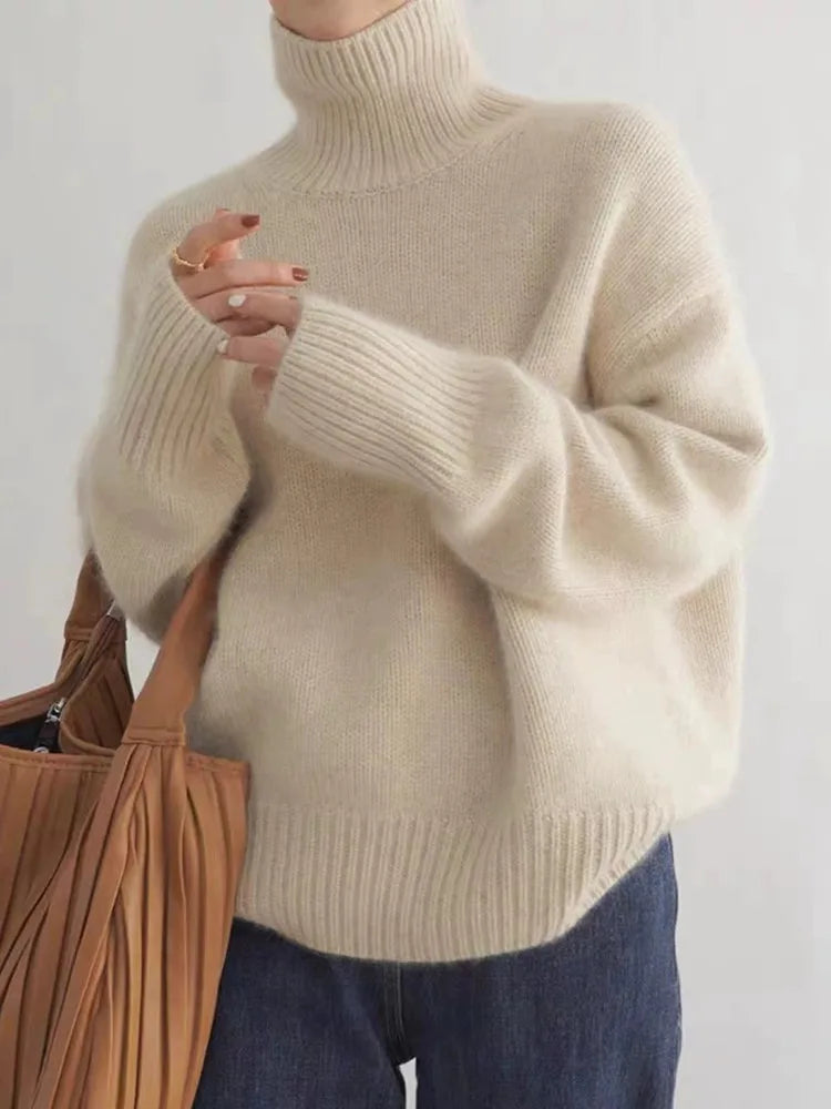 Léa |  Pull Col Roulé