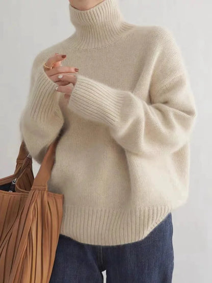 Léa |  Pull Col Roulé