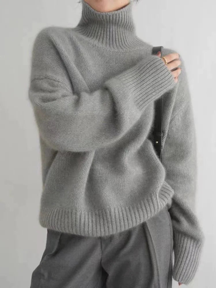 Léa |  Pull Col Roulé