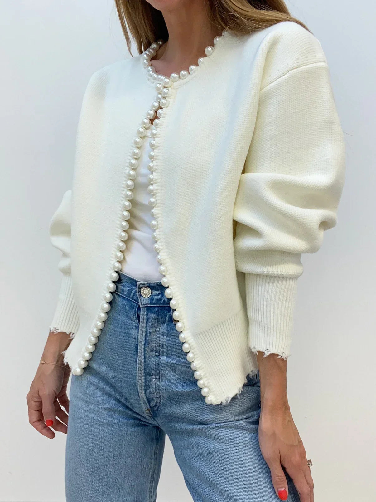 Nancy | Cardigan Pearl