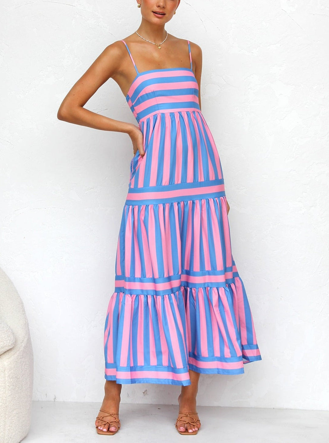 Felice | Robe élégante à Fines Bretelles