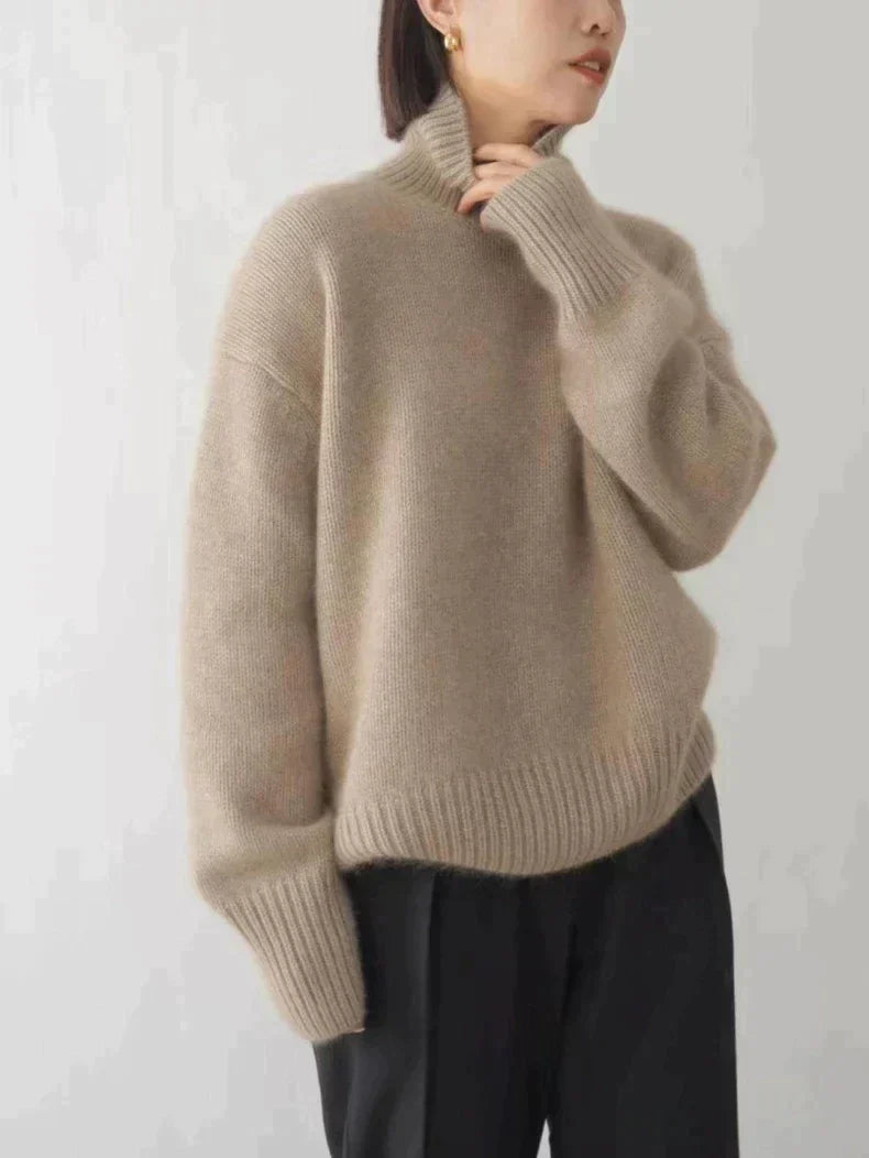 Léa |  Pull Col Roulé