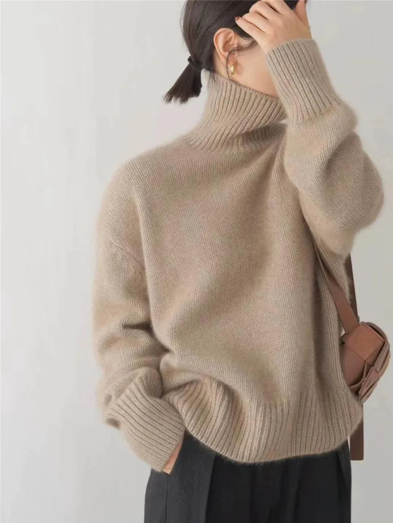 Léa |  Pull Col Roulé