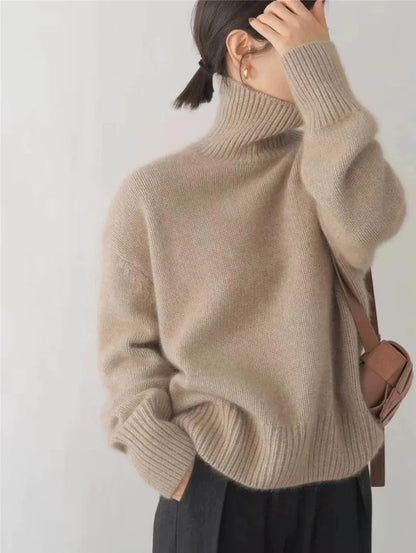 Léa |  Pull Col Roulé