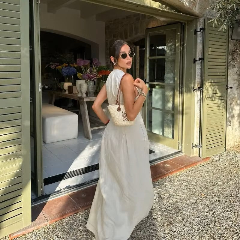 Josephine | Robe Raffinée à Taille Haute
