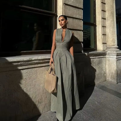 Josephine | Robe Raffinée à Taille Haute