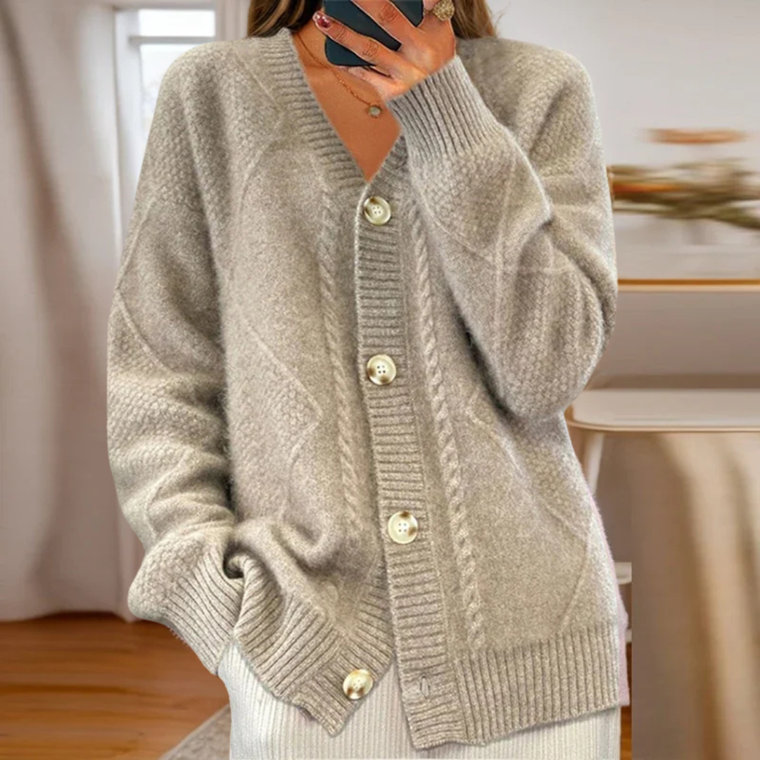 Éloisa | Cardigan Torsadé