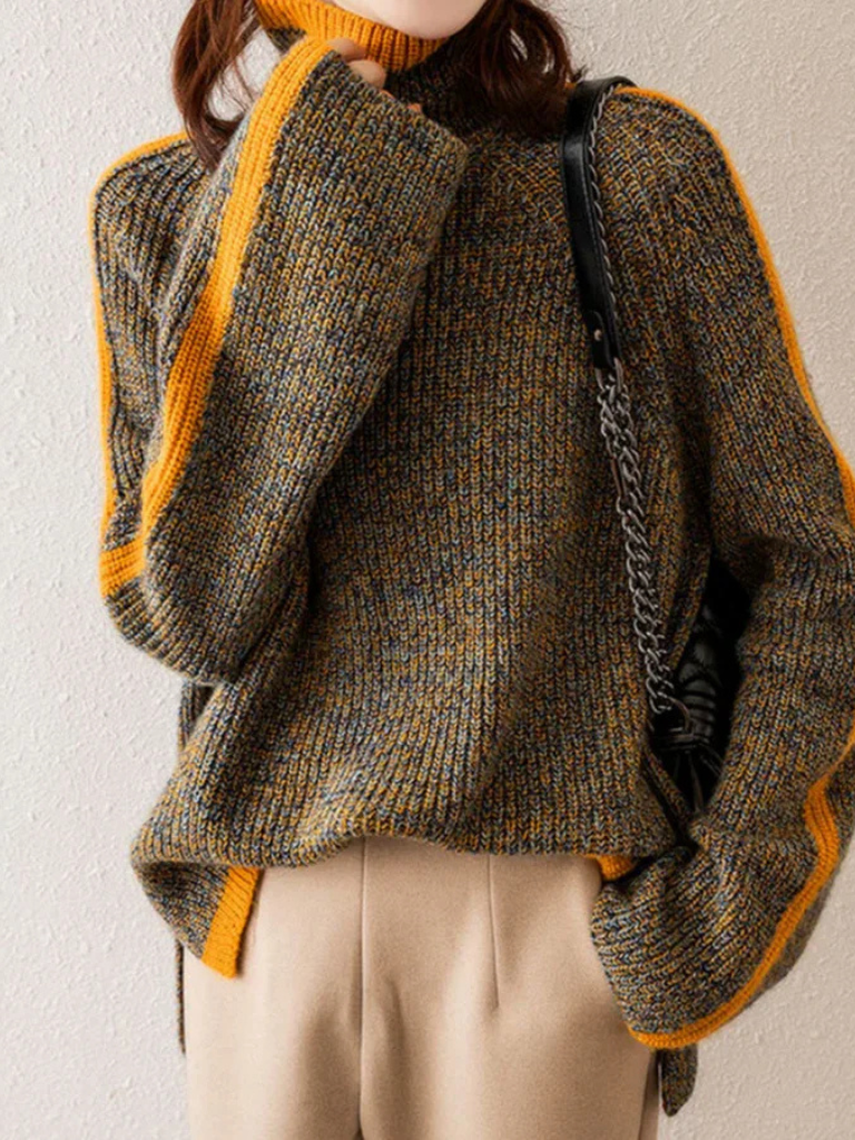Lenora – Pull en Mélange de Laine