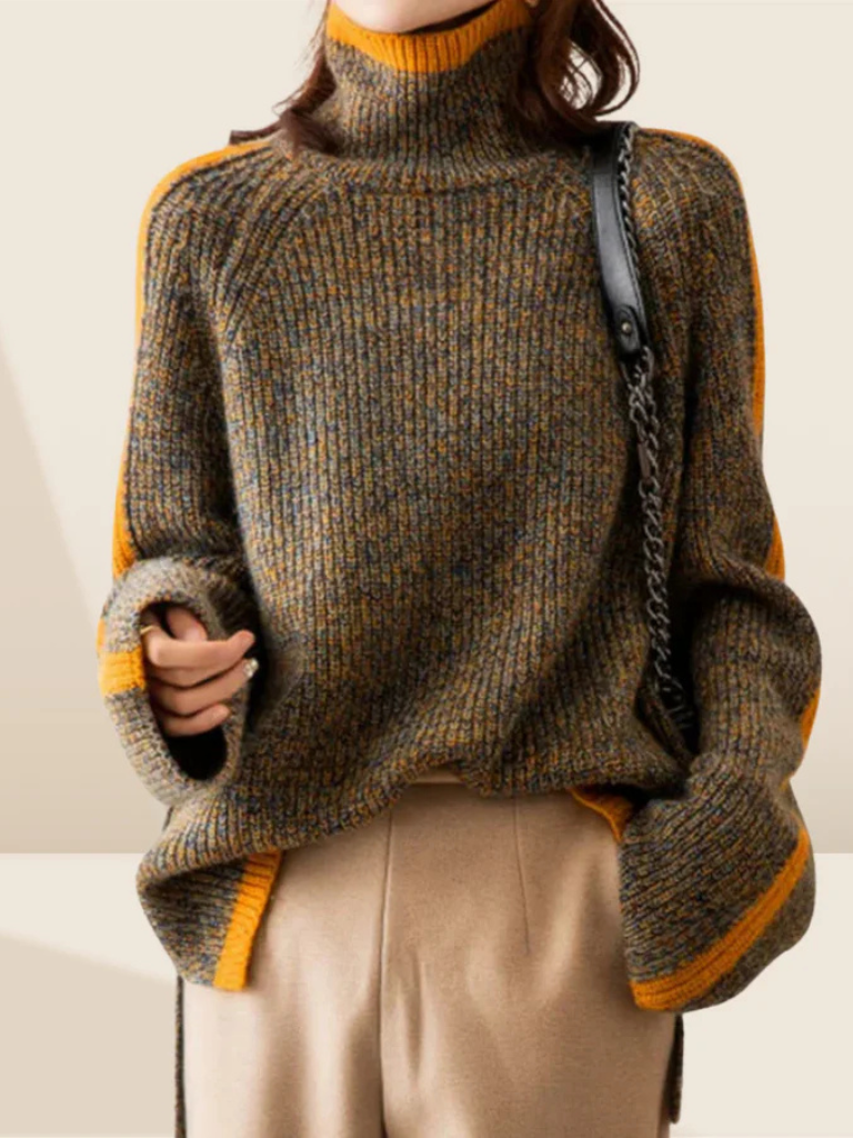 Lenora – Pull en Mélange de Laine