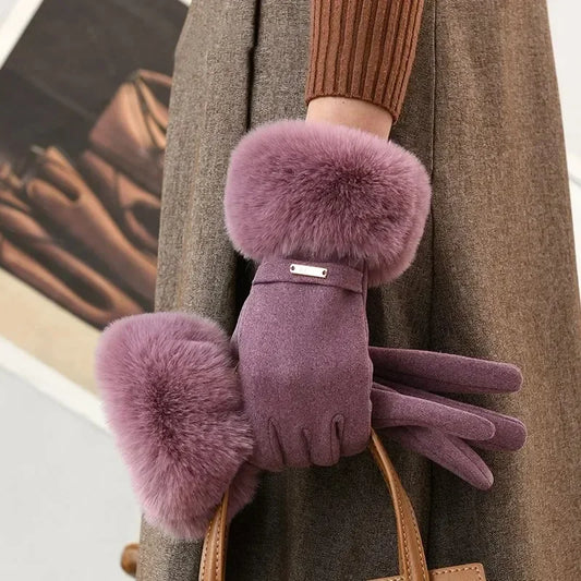 Valérie | Gants en fourrure