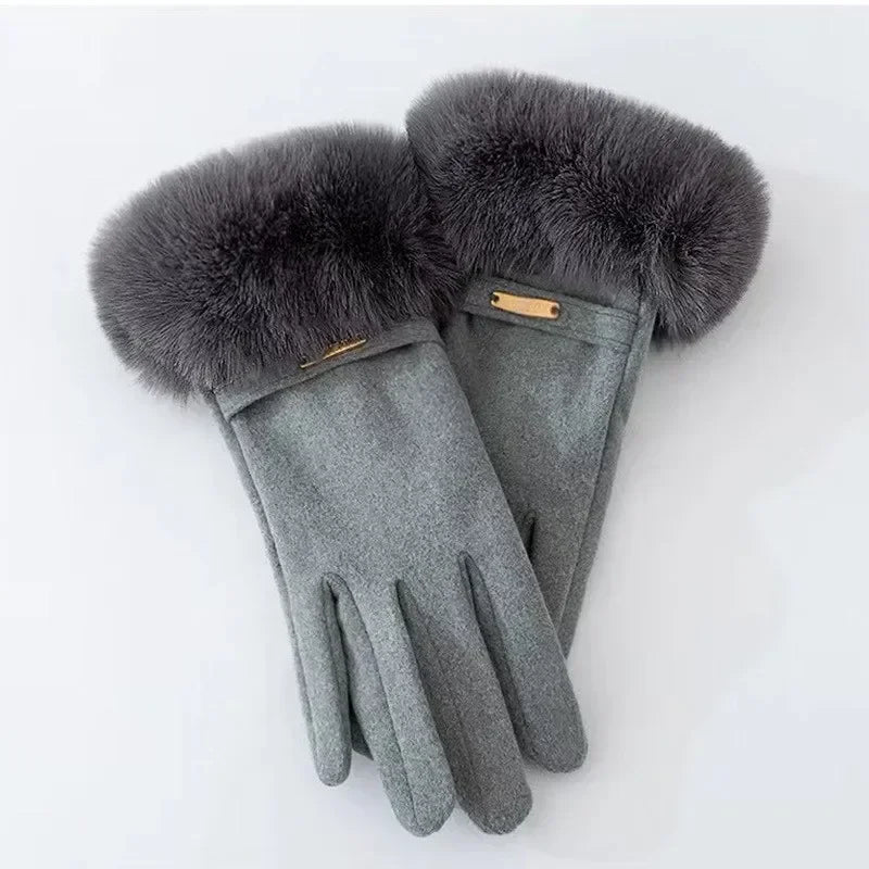 Valérie | Gants en fourrure