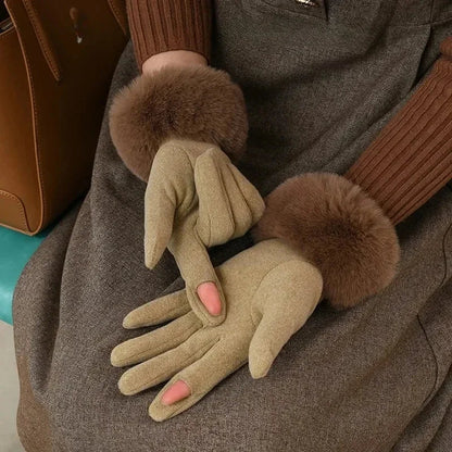 Valérie | Gants en fourrure