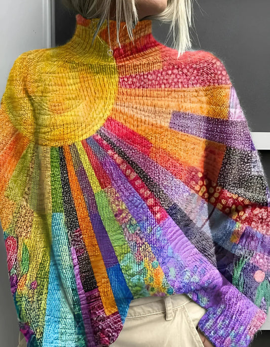 Solea | Pull Arc-en-Ciel Élégant