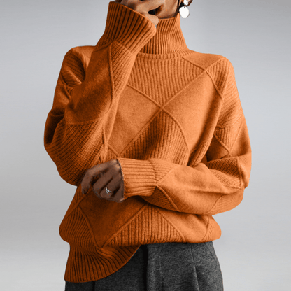 Solène | Pull Col Roulé Doux
