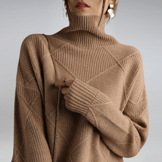 Solène | Pull Col Roulé Doux