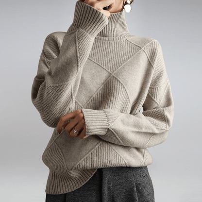 Solène | Pull Col Roulé Doux