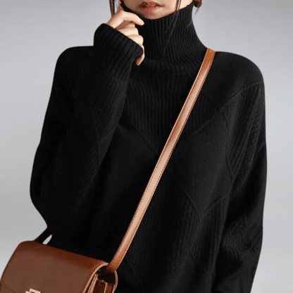 Solène | Pull Col Roulé Doux
