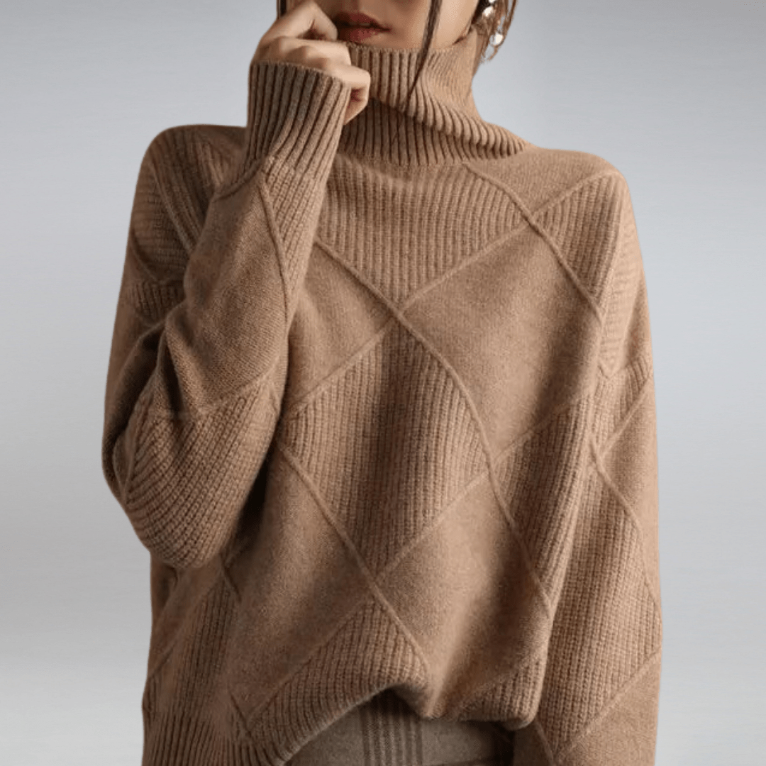 Solène | Pull Col Roulé Doux